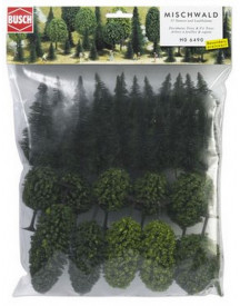 SACHET DE 35 ARBRES ASSORTIS 50A110MM