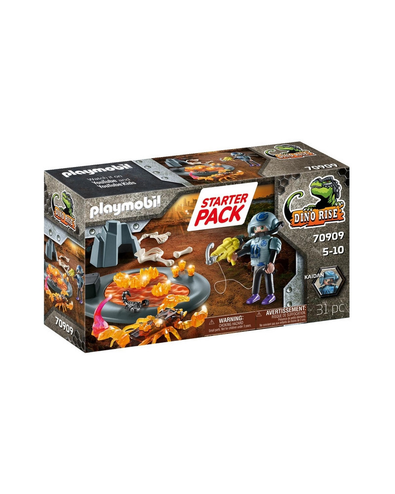 AGENT AVEC SCORPION DE FEU