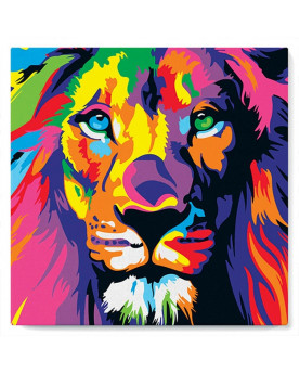 BRODERIE DIAMANT LION POP...