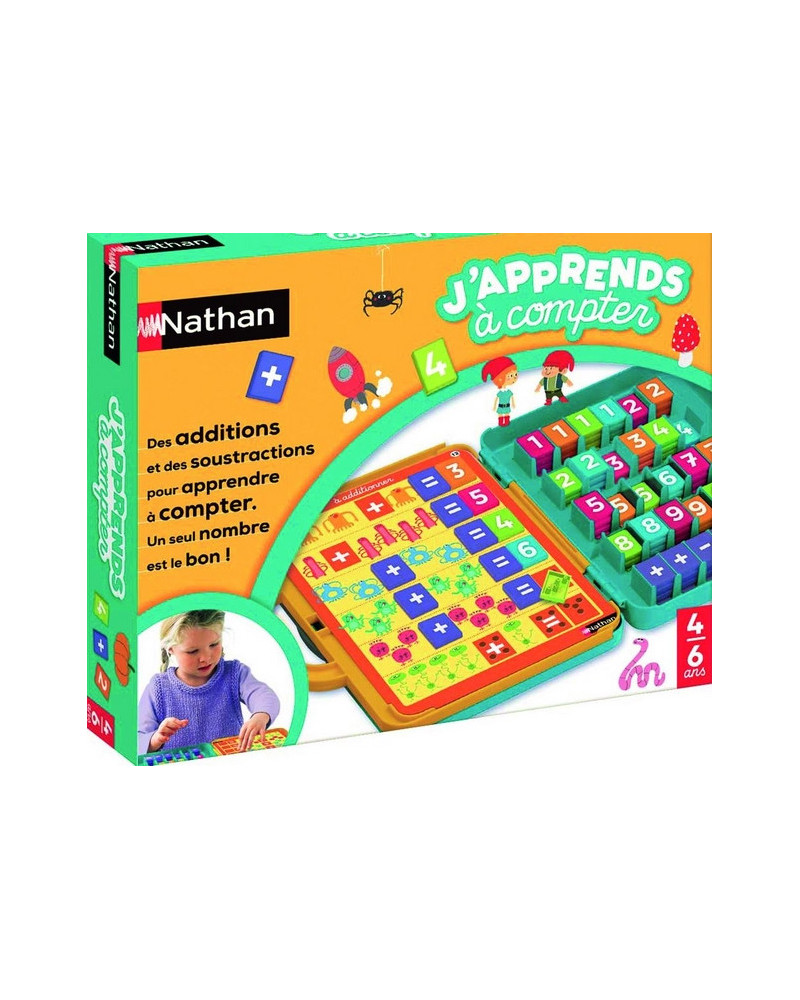 J'APPRENDS A COMPTER