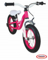 DRAISIENNE ROSE ROUES GONFLABLES 1 FREIN