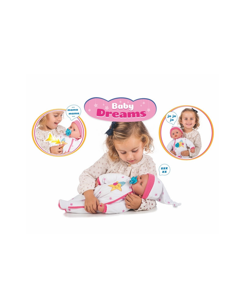 BEBE 46CM BABY DREAMS MAMAN/PAPA