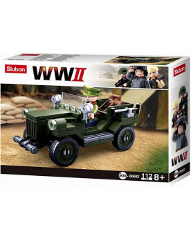 WORLD WAR JEEP + FIG.
