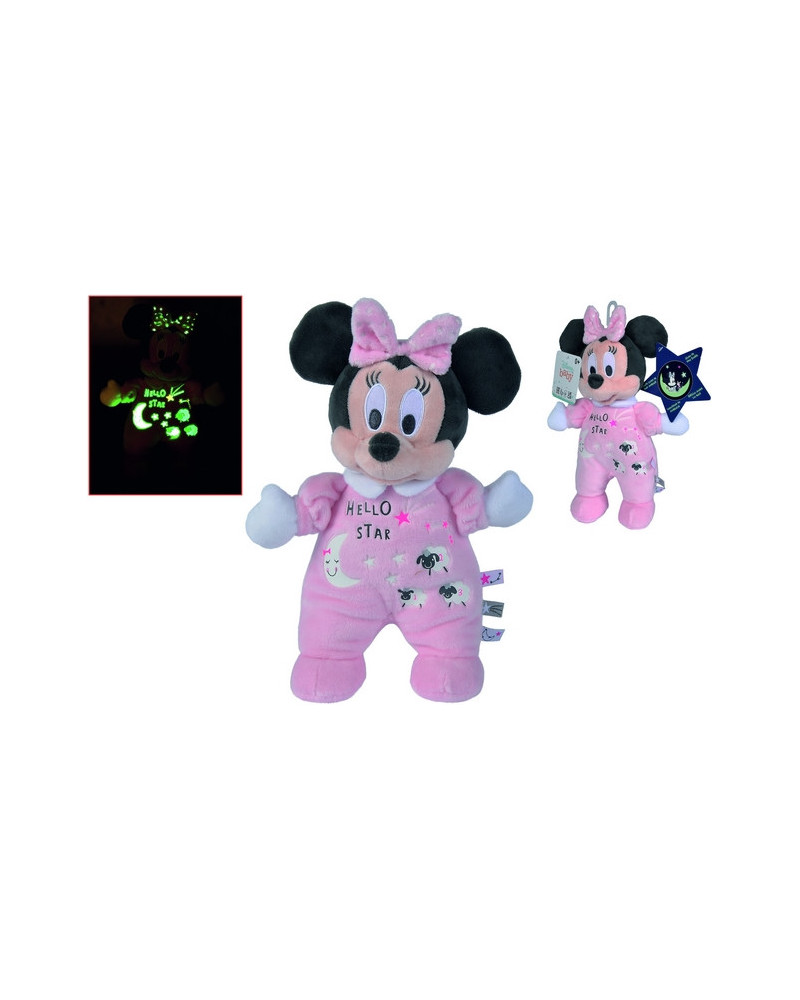 MINNIE PASTEL HELLO STAR 25CM