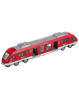 TRAM ROUGE 43CM PORTES...