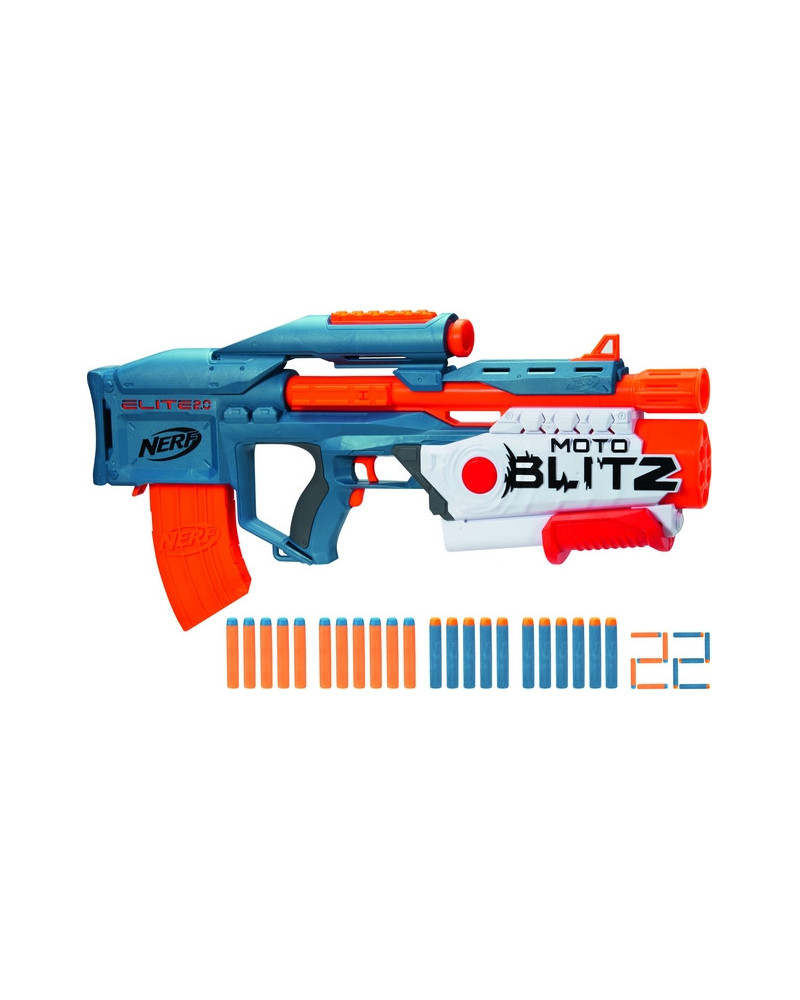 NERF ELITE 2.0 MOTO BLITZ+22 FLECHETTES