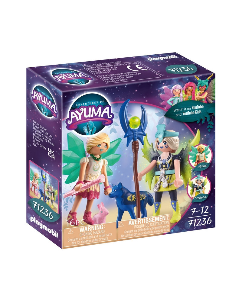 CRYSTAL ET MOON FAIRY AVEC ANIMAUX