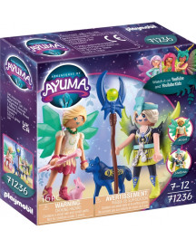 CRYSTAL ET MOON FAIRY AVEC ANIMAUX