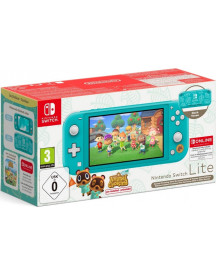 SWITCH CONSOLE LITE TURQUOISE+ACNH+12 M.