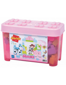 MAXI ABRICK BARIL ROSE ANIMAUX FERME 50P