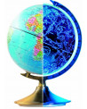 GLOBE TERRESTRE DE JOUR ET DE NUIT