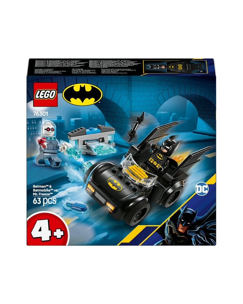 BATMAN ET LA BATMOBILE vs MR FREEZE
