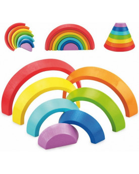 ARC EN CIEL 10 FORMES 30 CM