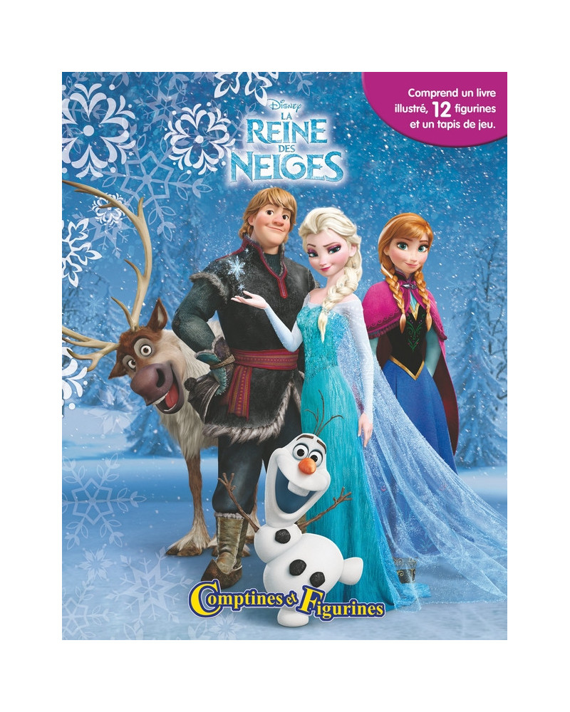 COFFRET COMPTINES ET FIGURINES FROZEN 2