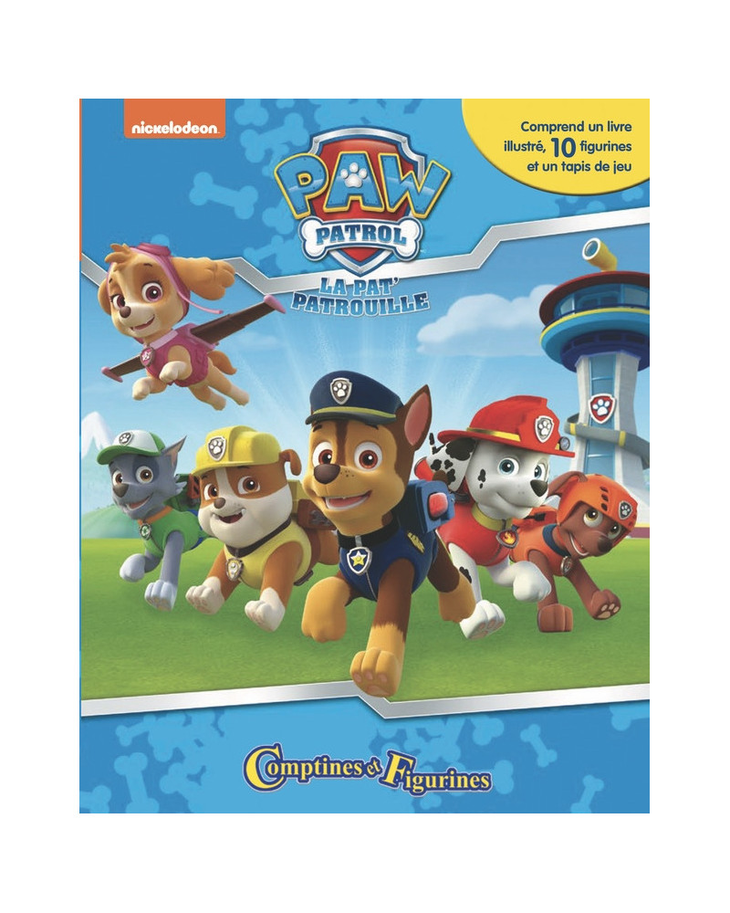 COFFRET COMPTINES & FIGURINES PAW PATROL