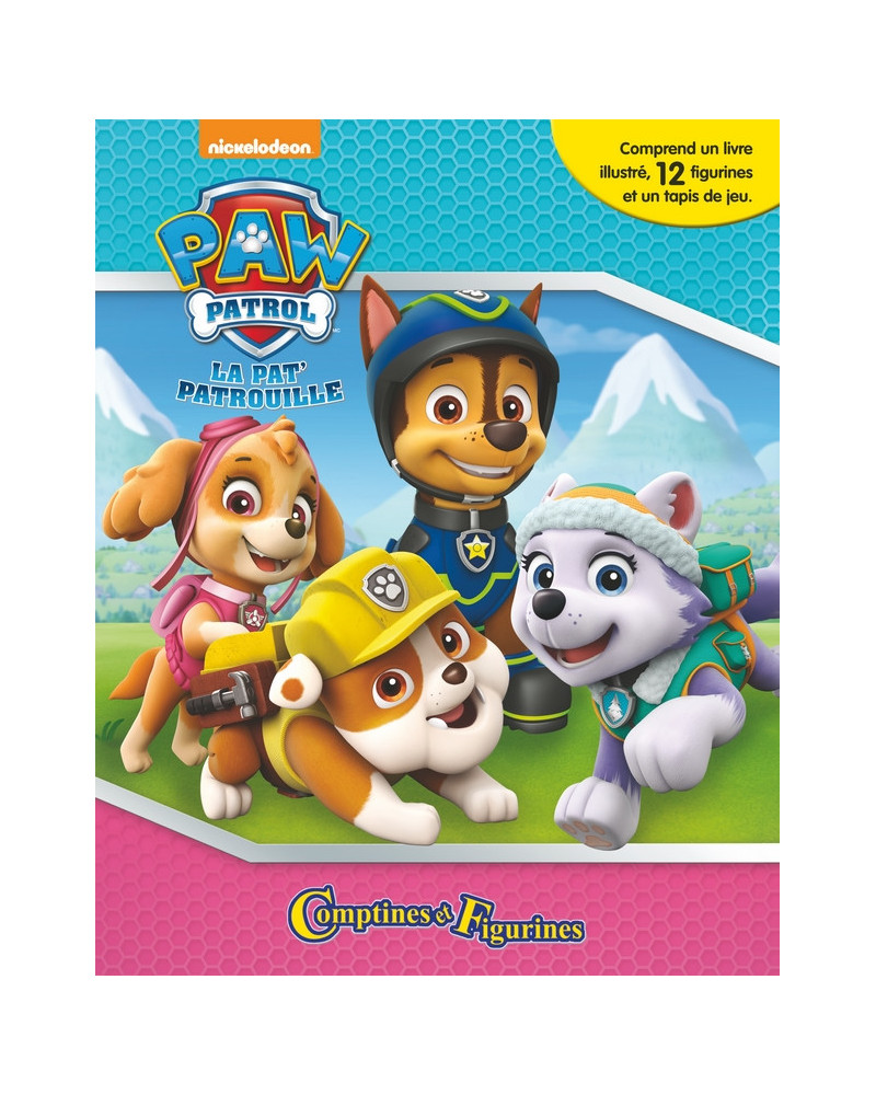 COFFRET COMPTINES ET FIGURINES PAW PATRO
