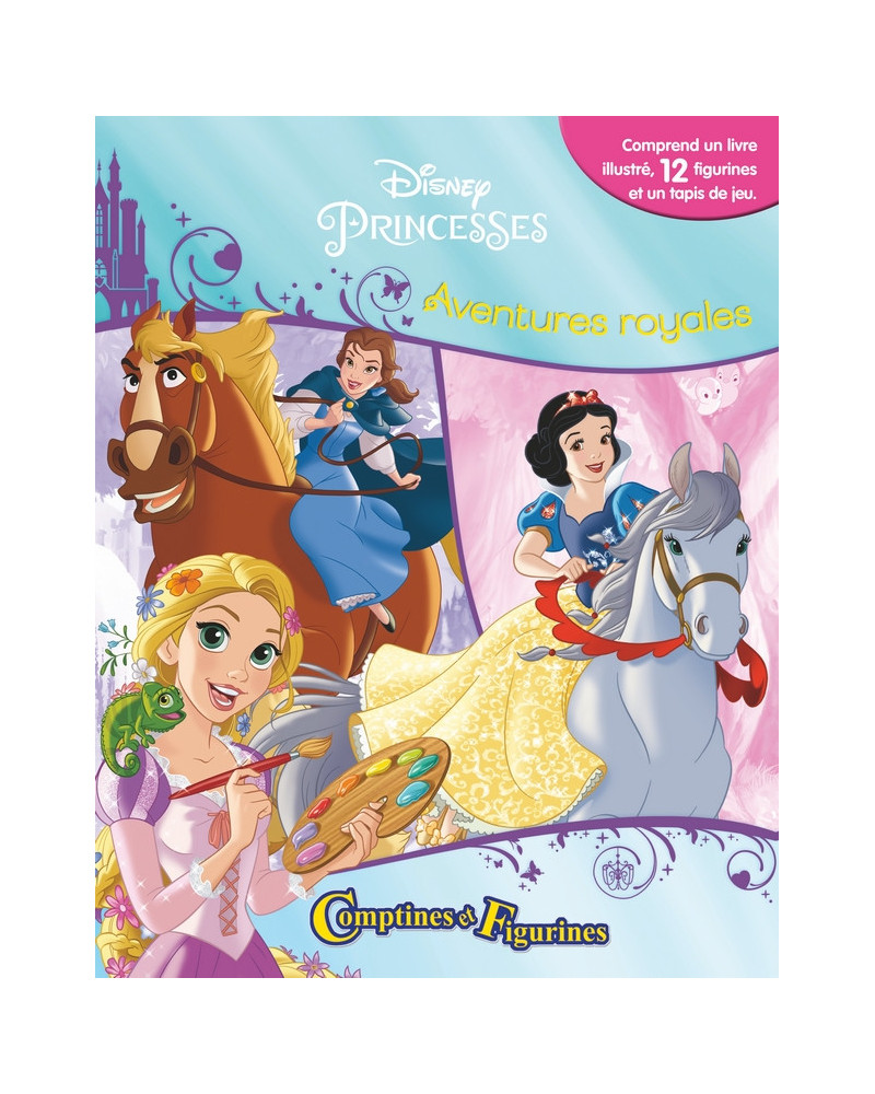 COFFRET COMPTINES ET FIGURINES PRINCESS