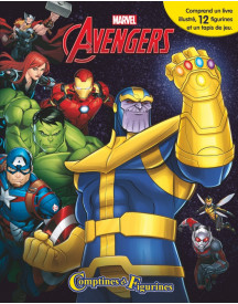 COFFRET COMPTINES ET FIGURINES AVENGERS2