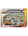 1/64 SET DE CONSTRUCTION 9 VEH.+ ACC.
