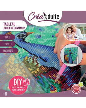 CREADULT TABLEAU BRODERIE...