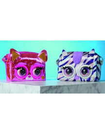 PURSE PETS METALLIC MAGIC ZEBRA