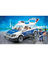 VOITURE DE POLICIERS AVEC GYRO ET SIRENE
