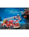 CAMION POMPIERS AVEC ECHELLE PIVOTANTE