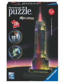 PUZZ. 3D EMPIRE STATE BY NIGHT