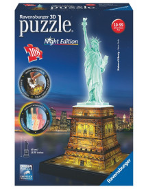 PUZZ. 3D STATUE DE LA LIBERTE LUMINEUSE
