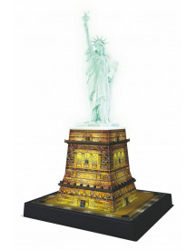 PUZZ. 3D STATUE DE LA LIBERTE LUMINEUSE