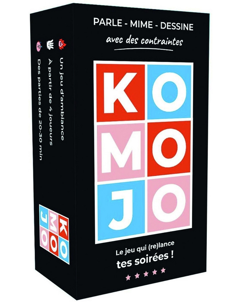 KOMOJO PARLE MIME DESSINE