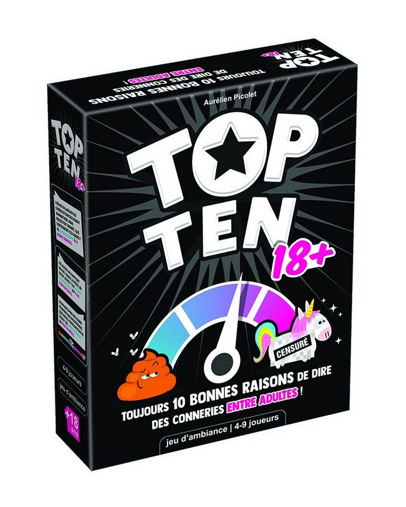 COCKTAIL GAMES TOP TEN 18+