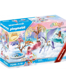 CALECHE ET CHEVAL AILE - PROMO