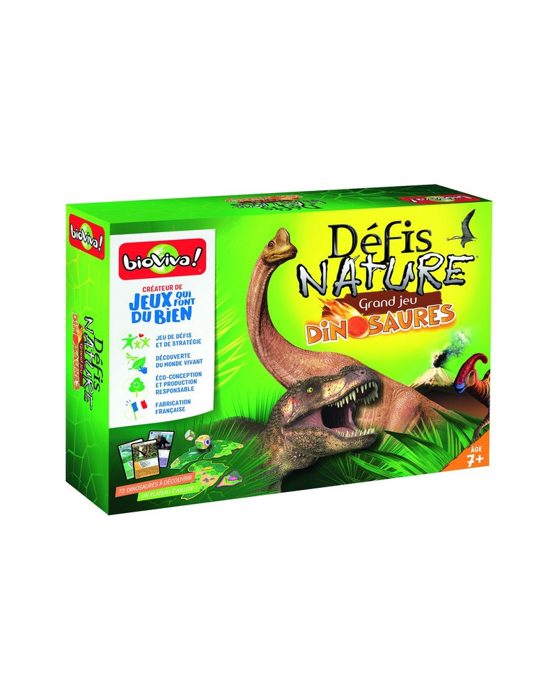 BIOVIVIA DEFIS NATURE GRAND JEU DE DINOS