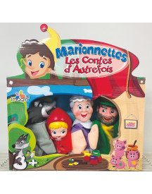 4 MARIONNETTES DE CONTE 4ASS.