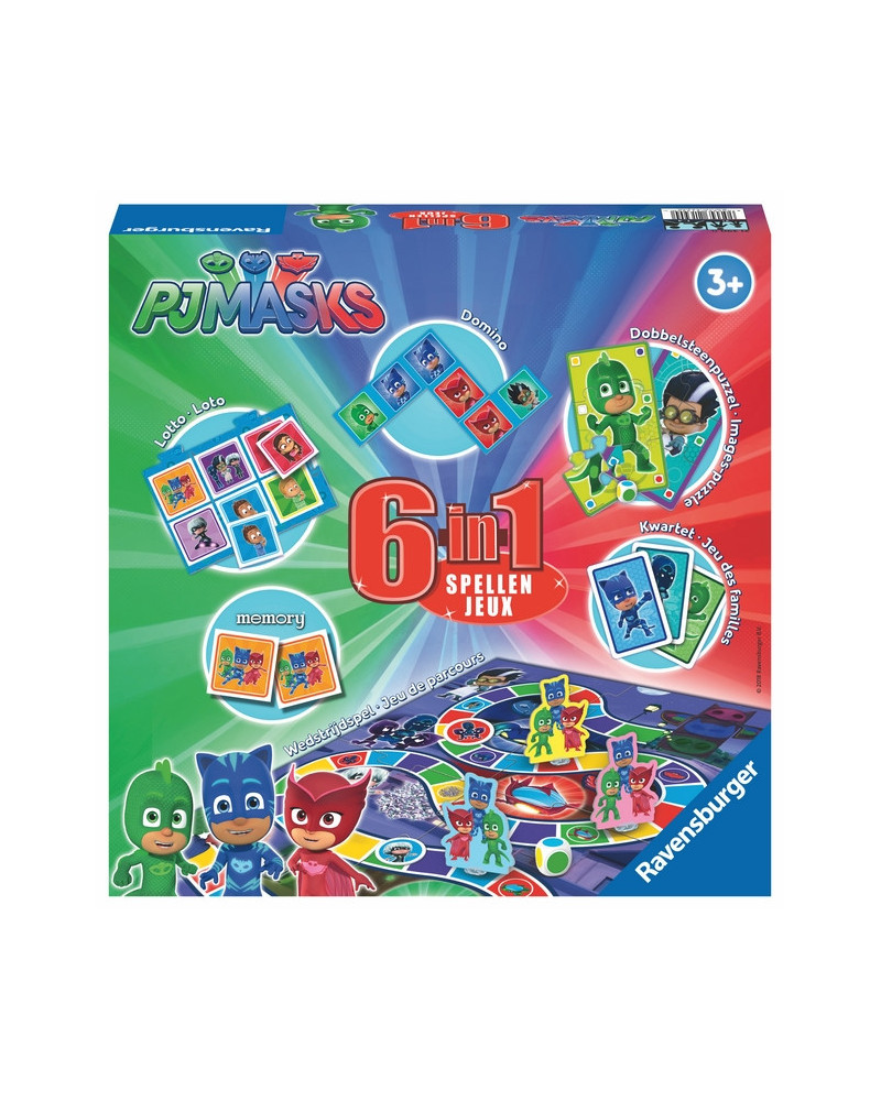 PJMASKS 6 JEUX EN 1