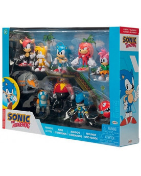 SONIC PACK DE 10 FIGURINES