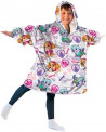 PONCHO TAILLE PAW PATROL ROSE