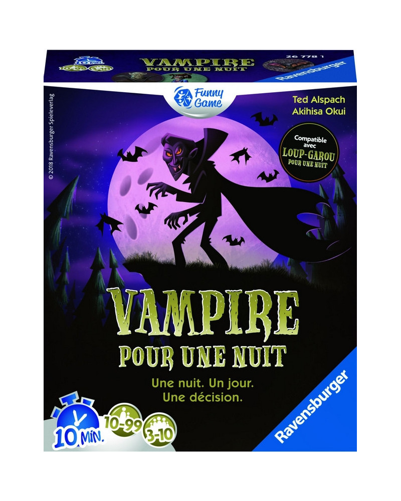 LOUP GAROU VAMPIRE POUR UNE NUIT