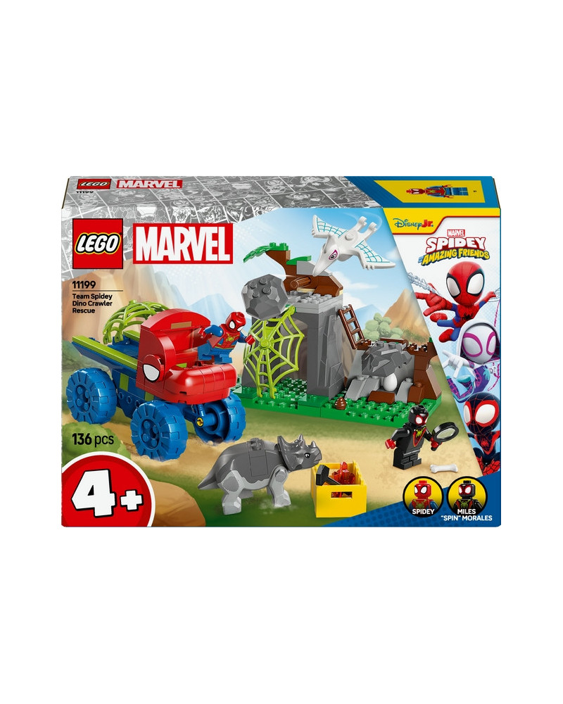 SAUVETAGE DE L'EQUIPE SPIDEY EN DINO-VEH