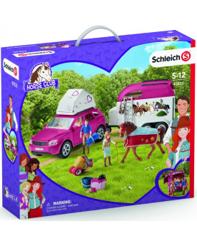 EN VOITURE AVEC VAN ATTELE