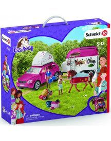 EN VOITURE AVEC VAN ATTELE