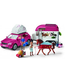 EN VOITURE AVEC VAN ATTELE