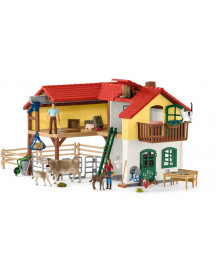 FERME AVEC ETABLE ET ANIMAUX