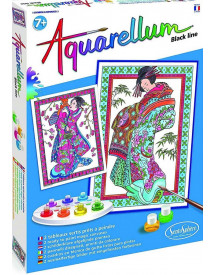 AQUARELLUM BLACK LINE ESTAMPES JAPONAISE