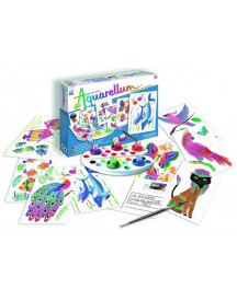 AQUARELLUM CARTES POSTALES ANIMAUX