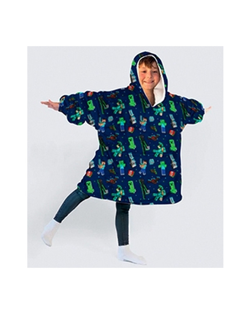 PONCHO TAILLE 7/14 MINECRAFT