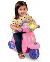 PORTEUR SCOOTER INTERACTIF ROSE