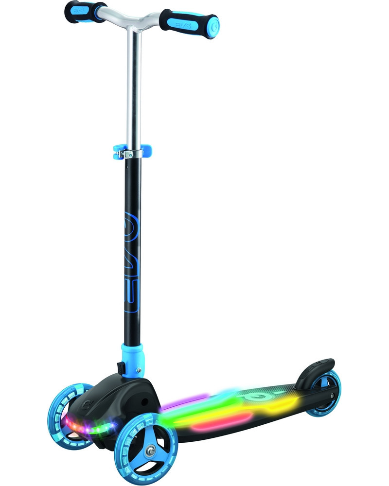 SCOOTER 3 ROUES EVO RAINBOW BLAST BLEU
