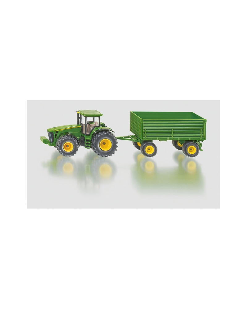 1/50 TRACTEUR AVEC REMORQUE